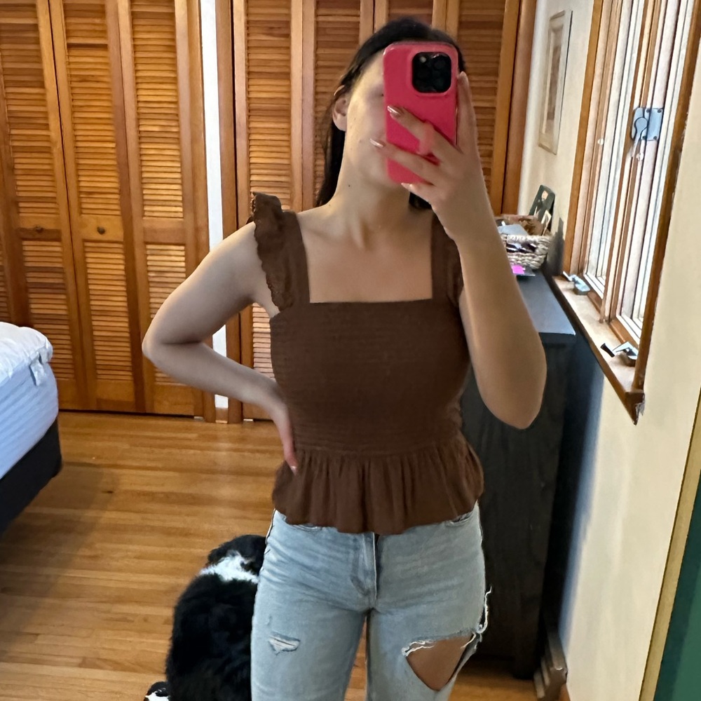 mine | peplum tank top - Picture 4 of 4